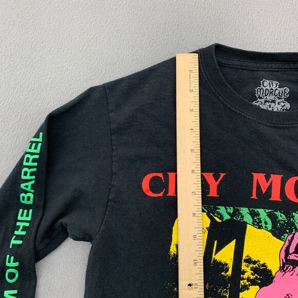 City Morgue Shirt Size Small Bottom of the Barrel US Tour Long Sleeve - Picture 5 of 13